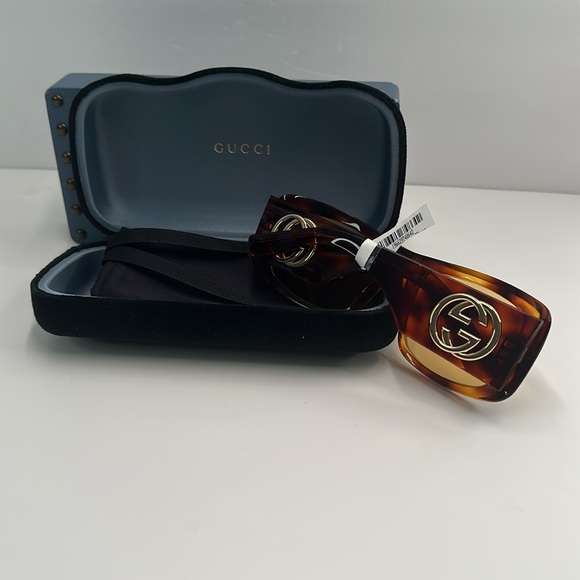 Men New favorite Authentic Gucci GG1251S 002 56 - Havana sunglasses - Picture 14 of 17